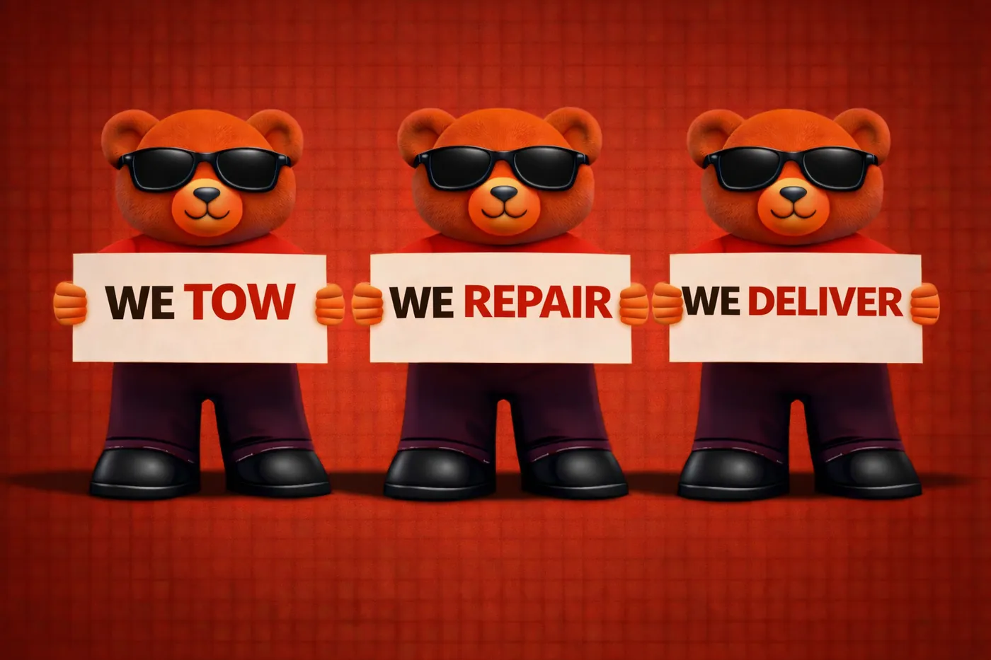 Tow Teddy Dallas towing, auto repair, and vehicle delivery